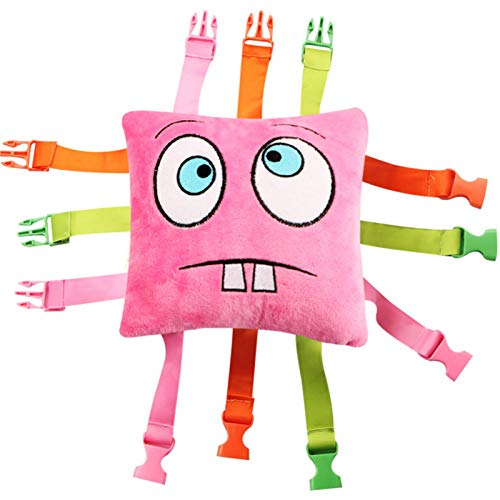 per Juguetes de Hebillas para Bebés Niños Infantiles Juguetes Educativos Preescolares para Niños de 1-3 Años Juguetes Blandos Regalo Infantil