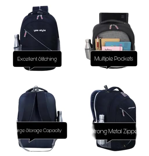 Image of Unisex comfortable 4th to 10th class casual Waterproof school bags 25 Liter,BGPK 108