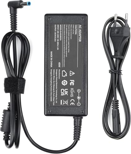 45W Chargeur Ordinateur Portable Compatible avec HP Elitebook 840 850 ProBook 430 440 450 Pavilion X360 11 13 15 Stream 11 13 14 Envy 13 15 17 741727-001 721092-001...