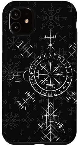 iPhone 11 Celtic Lucky Charm Viking Compass Vegvísir - Celtic Vegvisir Case