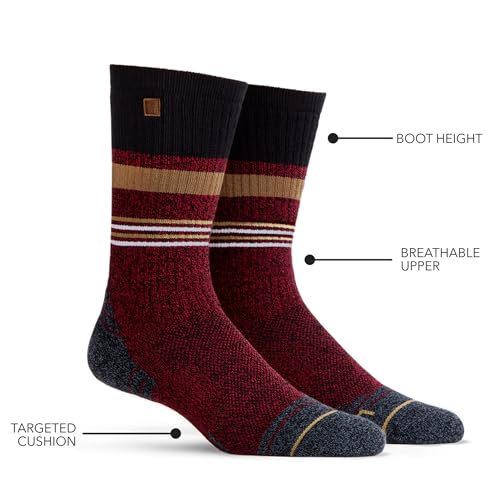 WORN Enhanced Boot Socks – Full-Cushion, Moisture-Wicking Performance Merino, Durable & Comfortable for Men and Women4