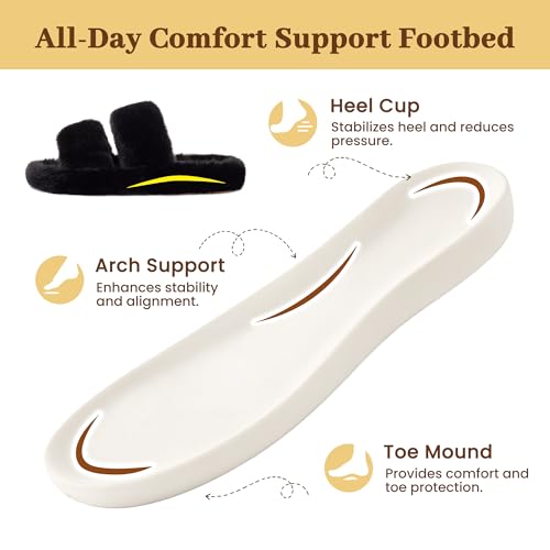 Image of RockDove Women's Pluffie Open Toe Slippers
