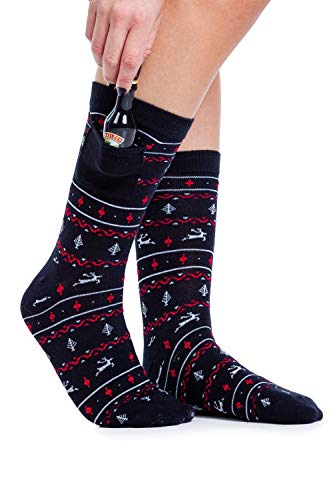 Image of Tipsy Elves Holiday Themed Socks for Men Fun and Festive Men's Socks for Valentines and More