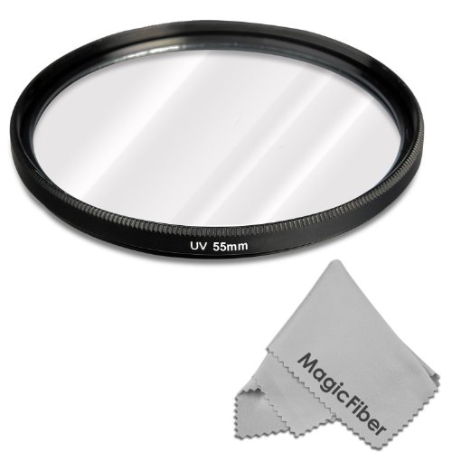 55MM Altura Photo UV (Ultra Violet) Lens Filter for Camera Lens with 55MM Filter Thread