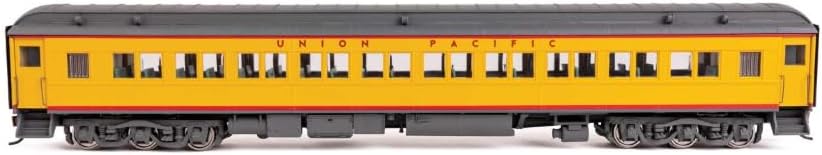 Walthers Proto 920-17614 HO Scale 82' Pullman-Built Heavyweight Paired-Window Coach - Lighted - Ready to Run - Union Pacific(R) #1224