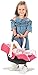 Smoby - Maxi Cosi Autositz - Autositz mit Tragebügel im Original Maxi-Cosi Design, Puppen-Zubehör für Puppen bis 42 cm, für Kinder ab 3 Jahren, rosa, lila