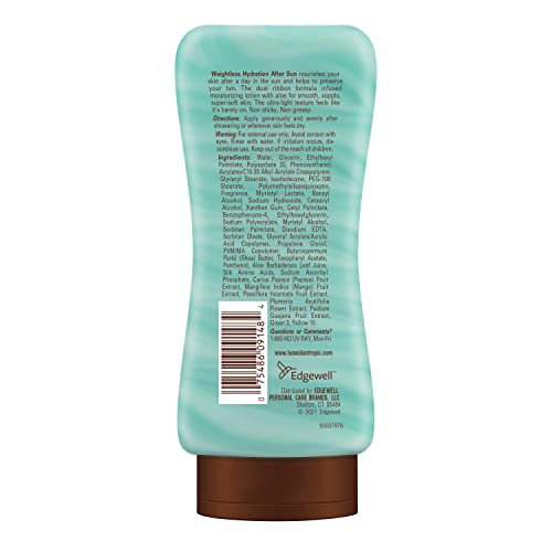 Hawaiian Tropic Weightless Hydration After Sun Lotion, 6 Fl Oz - image 2