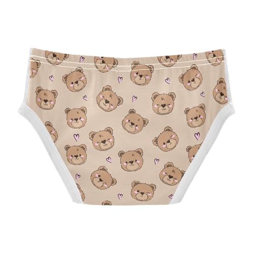 Cotton Little Boys Briefs Soft Bears Toddler Underwear2