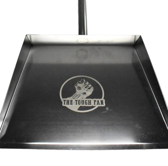 The Tough Pan Heavy Duty Stainless Steel Work Or Home Dust Pan, Shop Dust Pan