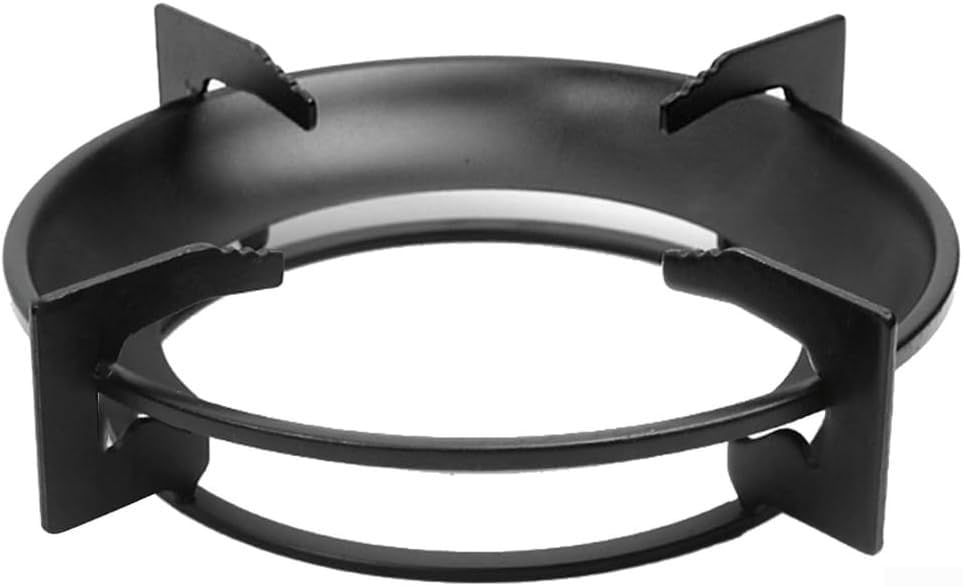 Soporte de metal negro para cocina de gas antideslizante 202 Furnace Rack