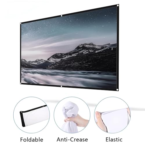 Pantalla de proyección plegable 150 pulgadas 16:9 miniatura 4