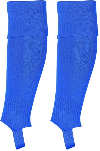 uhlsport Jungen Dehnbares Material Stutzen, Azurblau, Einheitsgröße EU