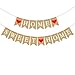 Rainlemon Rustic Jute Burlap Home Sweet Home Burlap Banner Mantel Fireplace Garland Decoration