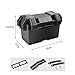 DimyFew Battery Box Organizer with Strap Anti Erosion Travel Trailer Batteries Container Batteries Carrier for Trailer Automotive Car, small