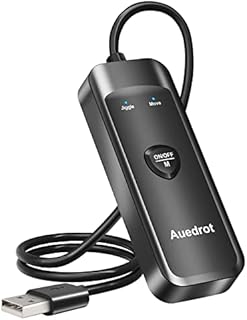 AUEDROT Mouse Jiggler Undetectable Mouse Mover Jiggler Driver-Free Automatic USB Mouse Wiggler, Mouse Shaker Giggler with ON/Off Switch, Mouse Move device to Prevent Computer from Sleep Plug & Play