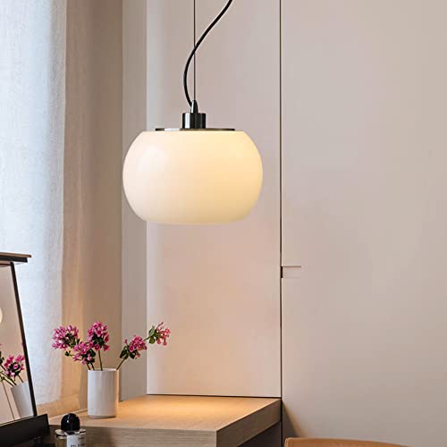 Lampe suspendue D10,64 pouces avec lustre réglable E27 verre