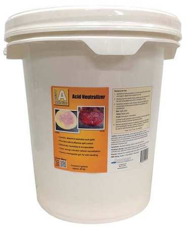 Neutralizes Acids, 5 Gal,Acid Neutralizer Powder, Granular,2041003997