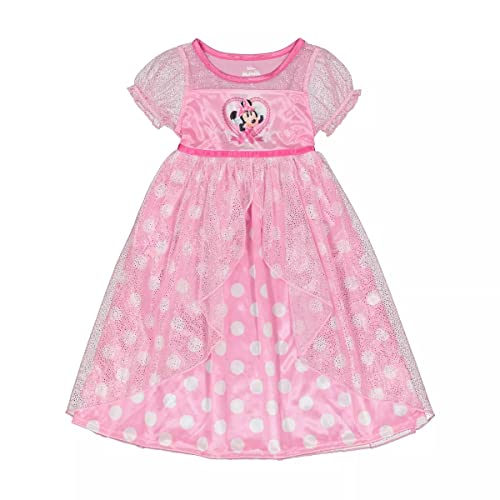 Disney Girls Little Minnie Mouse Nightgown, Fantasy Minnie, Size 4T
