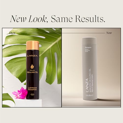 L'ANZA 23010A Keratin Heilöl-Glanz-Shampoo, 300 ml