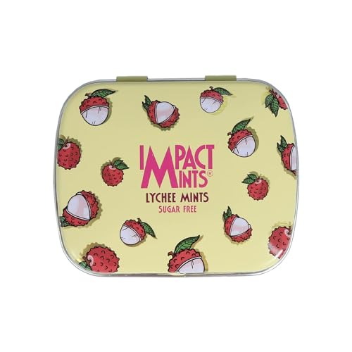 Image of inchIMPACTMINTS inch Sugar Free Lychee Flavour Mints Summer Edition - 14g