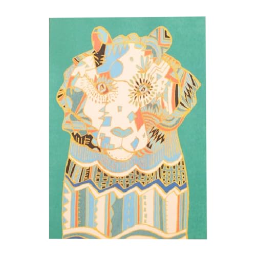 江リコの絵 飾るを楽しむパネル/A4サイズ No.961(ライオン)