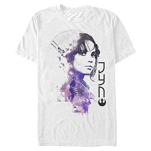 T-shirt homme Star Wars Univers Jyns en coton premium, finitions soignées et coupe ajustée