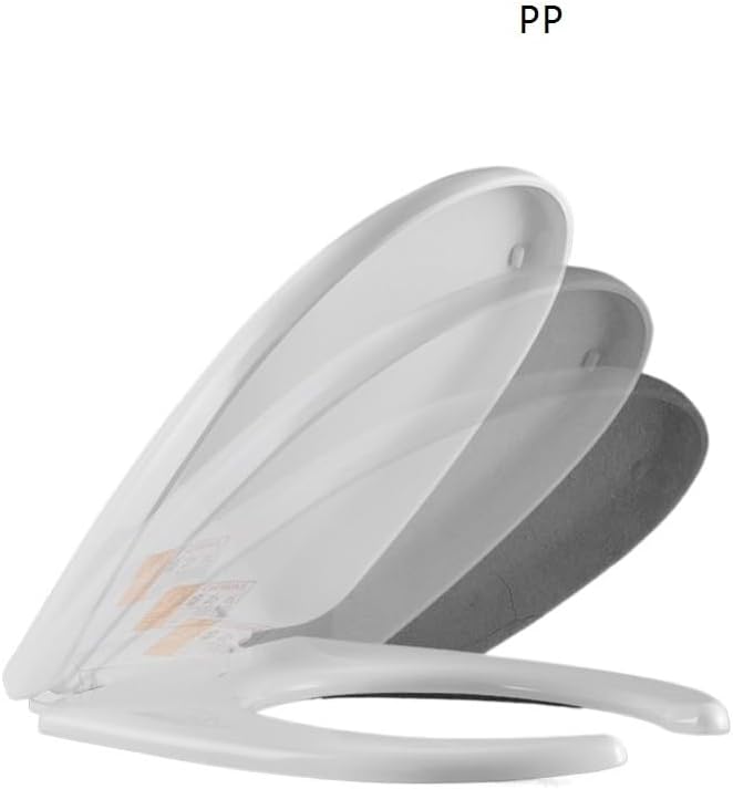 Thickened Toilet Parts Plastic Seats PP Slow Down Bidet