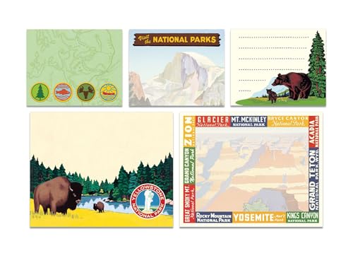 Notes adhésives Parcs nationaux Cavallini & Co pour organisation - 2