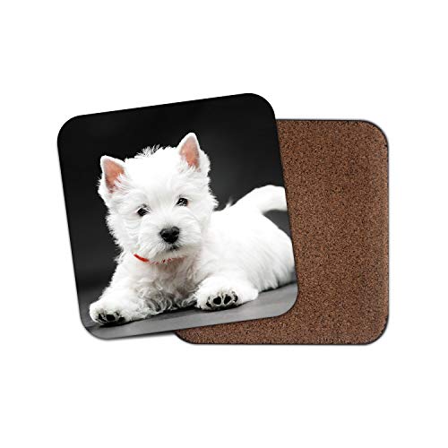 West Highland Terrier posavasos para cachorro – Westie perro lindo blanco criador regalo #15223 West Highland Terrier posavasos para cachorro – Westie perro lindo blanco criador regalo #15223