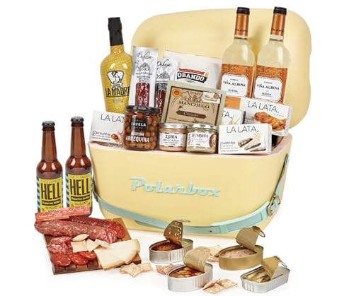 Lote 204: Cesta de Navidad Gourmet en Nevera Polar-box con Ibéricos Premium - Ibéricos a domicilio gourmet
