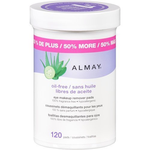 Almay Eye Makeup Remover Pads Oil Free, 120 Count by Almay Amazon.in Beauty