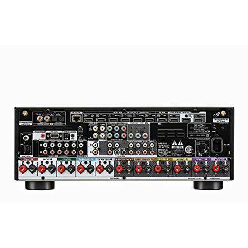 Receiver Denon Avr-X3700h 9.2 canais 3D Garantia Oficial 1 Ano (127v)