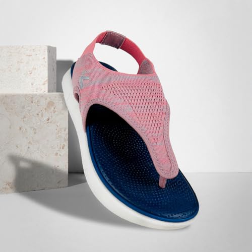 Image of KazarMax FlexiKnit Women Casual Sandal | Breathable | Stylish | Anti-Skid | Durable | Comfortable | Sporty Thong Sandals