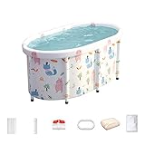 ★ Unsere tragbare Badewanne hält die Wassertemperatur besser und hält 60 Minuten lang warm.