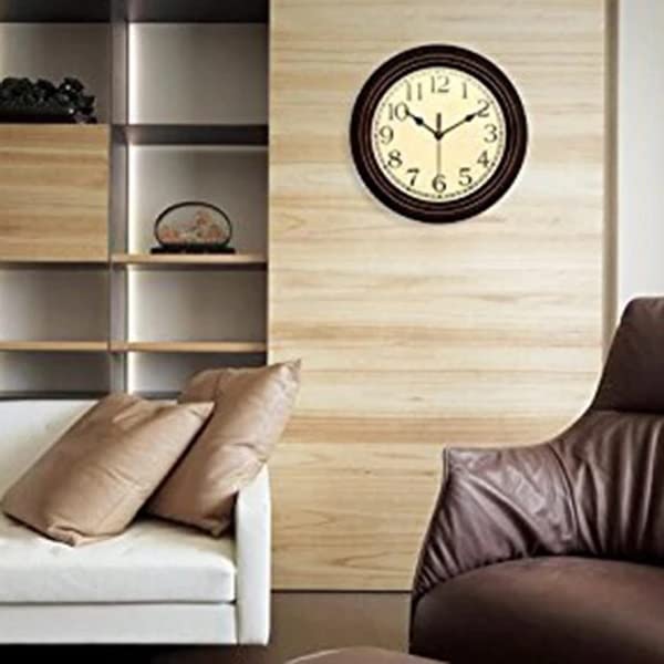 Horloge murale décorative rétro à quartz de qualité supérieure modèle Vision