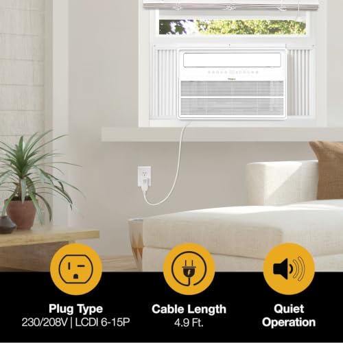 Image of Whirlpool 24,000 BTU Window Mounted Inverter Air Conditioner with Quiet