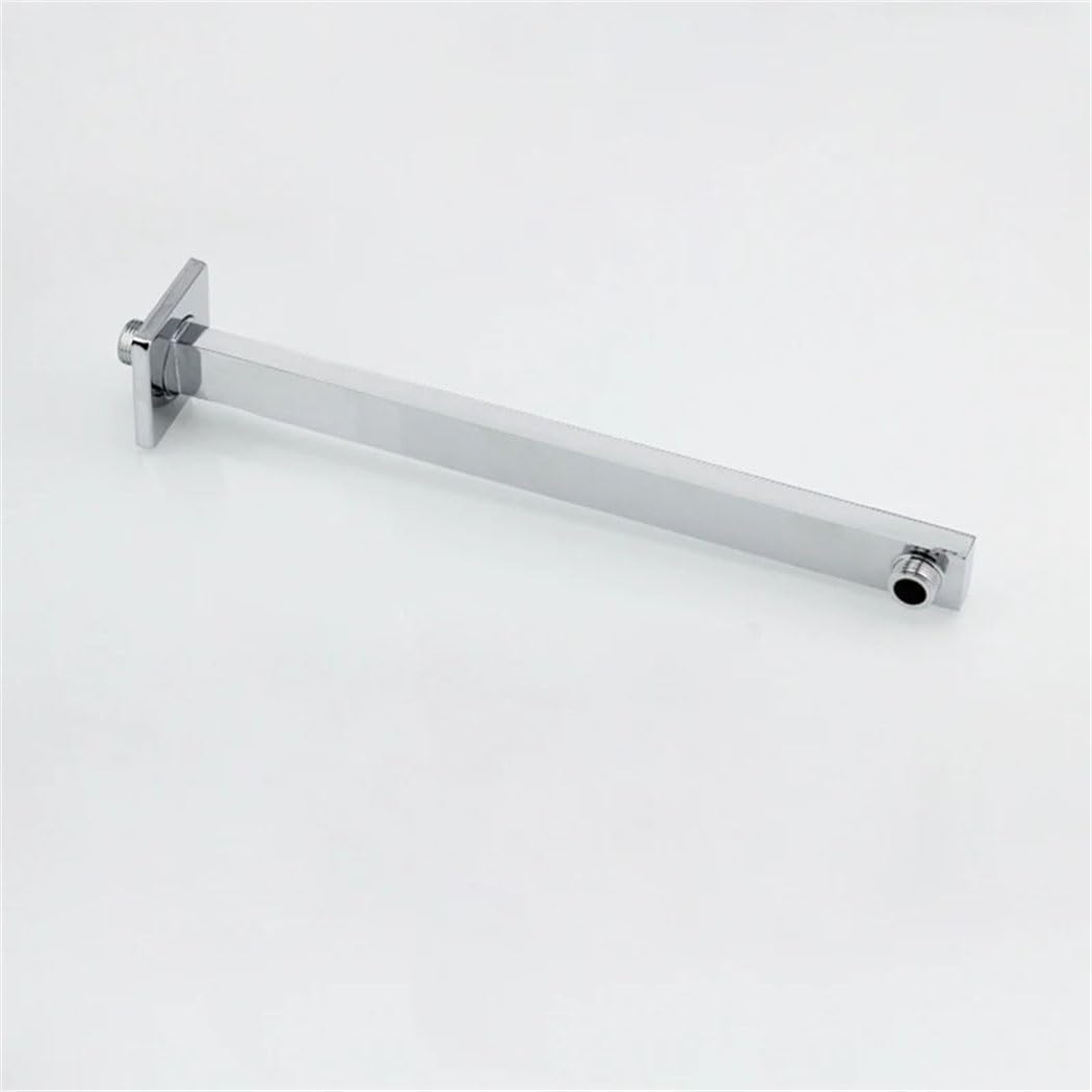Brass Concealed Install 35Cm Shower Fixed Connecting Pipe 40Cm Chrome Wall Mounted Shower Arm
