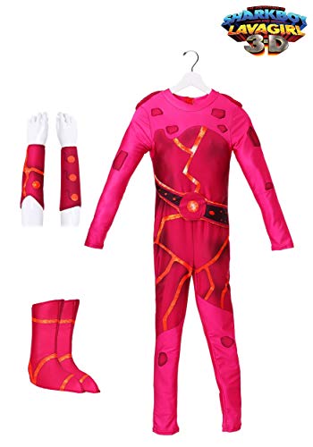 Disfraz Lava Girl para Niños miniatura 5