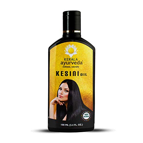 Kesini Hair Oil 100ml For Thicker Longer Healthier Black & Rich Hair by Kerala Ayurveda Cover