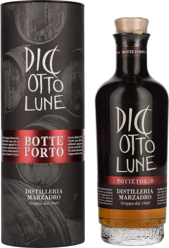 Marzadro DICIOTTO Lune Botte Porto 42% Vol. 0,5l in Giftbox Cover