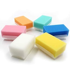 Wellgler's Autism Sensory Brush for Therapy,Surgical Scrub Brush,Bbaby Sponge for Bathing, Cradle Cap Brush (6Pack) 2 Wellgler's Autism Sensory Brush for Therapy,Surgical Scrub Brush,Bbaby Sponge for Bathing, Cradle Cap Brush (6Pack)