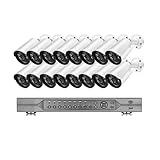 NVR de 16 canales y gestión centralizada. Control todo en uno: el NVR de 16 canales gestiona grabaciones, reproducciones y alertas de todas las cámaras conectadas, lo que garantiza una vigilancia fluida y un fácil acceso a las imágenes con capacidad de canal escalable.