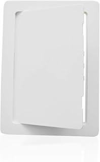 SUMASAI Plumbing Access Panel 4 x 6 inch Access Door with Removable Hinged Door Reinforced Durable Plastic Drywall Access Panel White