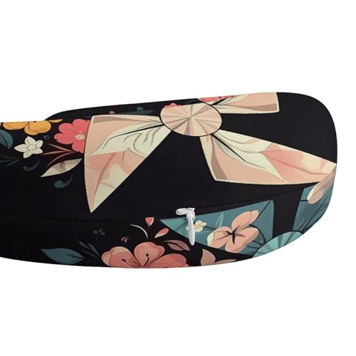 Almohada en U de espuma viscoelástica tamaño único miniatura 4