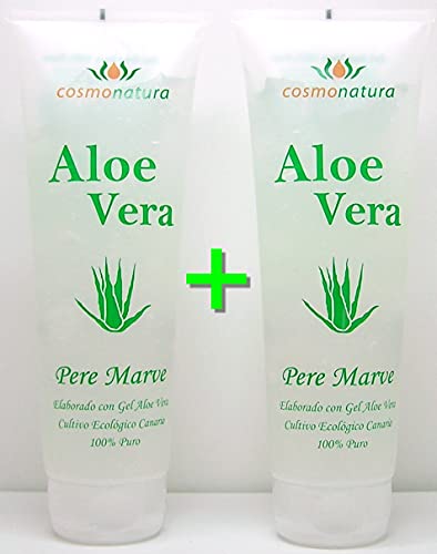 IB Cosmetics 40140 - Gel aloe vera 100%, 250 ml x 2...