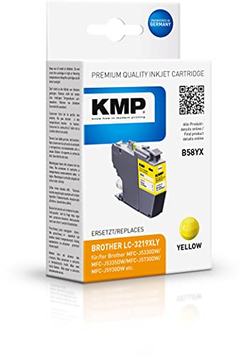 KMP 1538,4009 Cartouche d'encre 1 pièce(s) Compatible Rendement élevé (XL) Jaune
