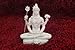 RK Collections 3.25in Lord Shiva Statue in Lotus Pose in Marble White Finish. Lord Shiv/Shiva Statues.