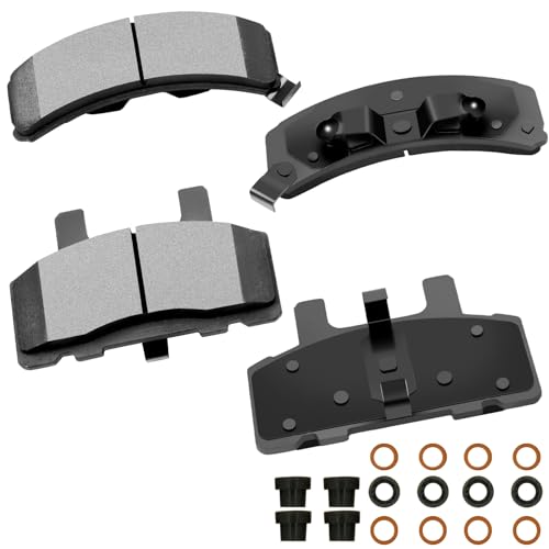 Image of cciyu D369 Front Ceramic Brake Pads Kits 4pcs fit For Dodge For Ram 1500,For GMC C1500,C1500 Suburban,C2500,K1500,K1500 Suburban,K2500,Safari,Savana 1500,Savana 2500,92-00 For GMC Yukon
