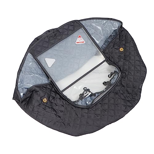 VICASKY Stroller -Weather Protection Baby Stroller Cover Windproof and Water Resistant Grey