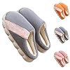 Womens-Teddy-Fleece-Slippers-Sherpa-House-Slippers-Memory-Foam-Slip-On-Slippers-Indoor-Outdoor-House-Shoes Women's Teddy Fleece Slippers Sherpa House Slippers Memory Foam Slip On Slippers Indoor Outdoor House Shoes